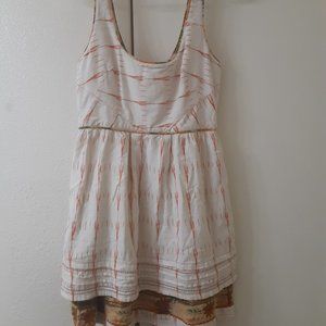 Free People New Romantics Cream Weather Vane Ikat